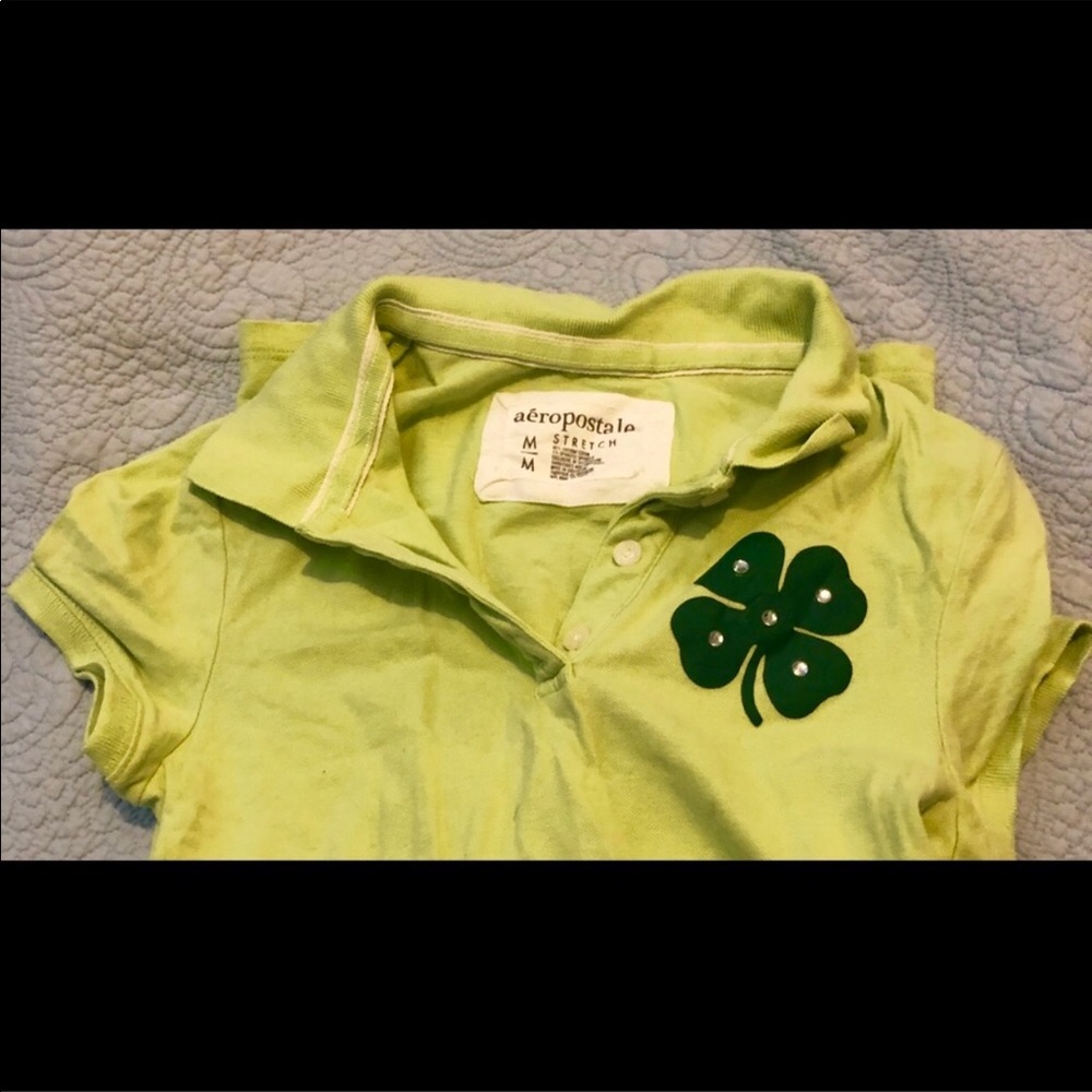 Aeropostale St. Patrick’s day top - Picture 3 of 3